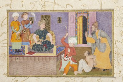 A prisoner is brought to justice by Indian School