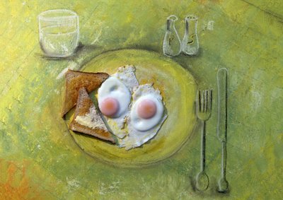 Sunny Side Up Breakfast by Ingrid Douglas