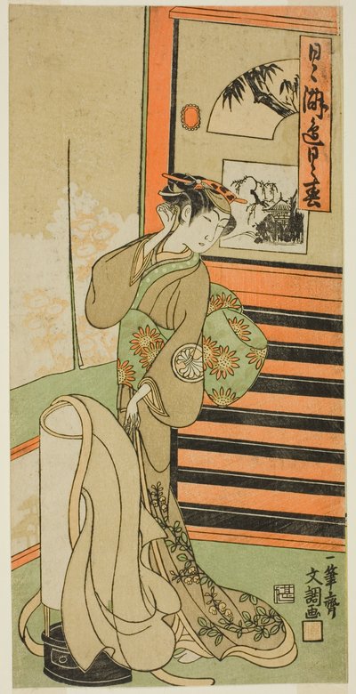 The Actor Segawa Kikunojo II in an Unidentified Role by Ippitsusai Bunchō