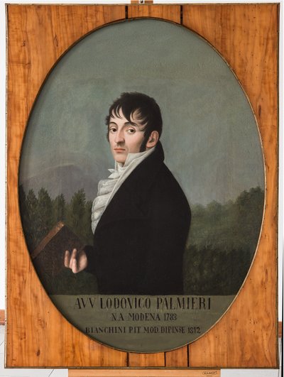 Portrait of Ludovico Palmieri by Ippolito Bianchini Ciarlini