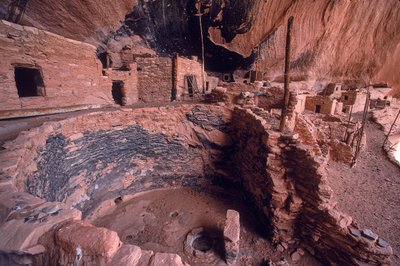 Keet Seel is a Part of a Complex of Three Historic Cliff Dwellings Near the Town by Ira Block