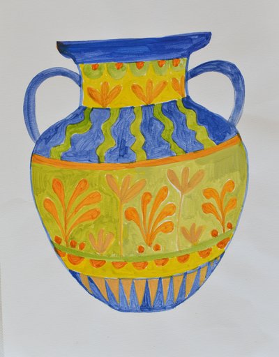 Greek Vase by Iria Fernandez