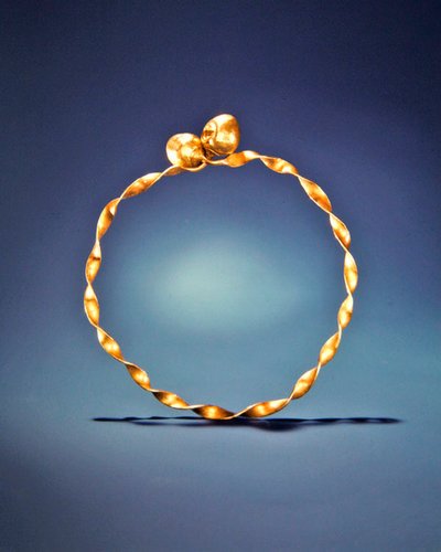Twisted Collar, Ardnaglug, County Roscommon, Early Iron Age by Iron Age