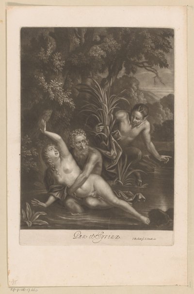 Pan and Syrinx by Isaac Beckett