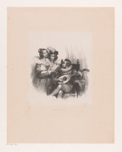 Musical Company by Isaac Cornelis Elink Sterk
