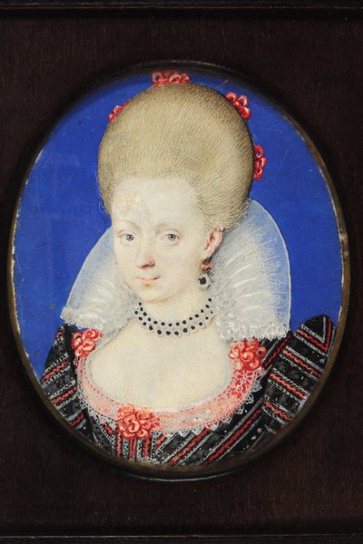 Frances Howard, Duchess of Lennox and Richmond by Isaac Oliver