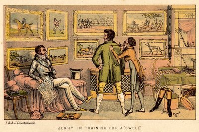 Jerry in Training for a Swell by Isaac, Robert and George Cruikshank