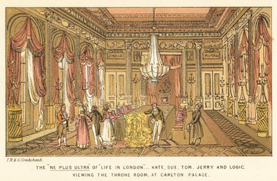 The Ne Plus Ultra of Life in London by Isaac, Robert and George Cruikshank