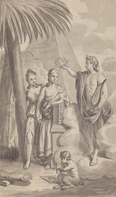 Town and Country Magazine, Frontispiece for Vol. X for 1778 by Isaac Taylor