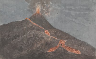 Vesuvius in Eruption by Isaac Weld