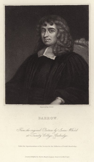 Portrait of Isaac Barrow by Isaac Whood