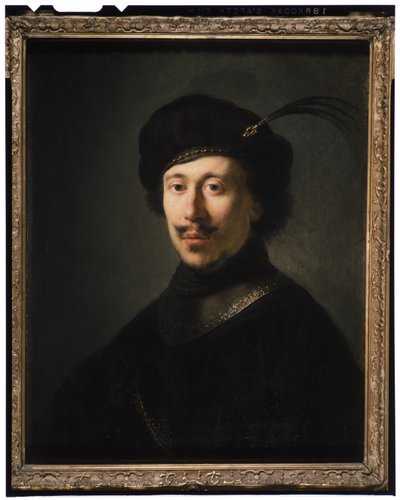 Young Man in a Gorget and Plumed Cap, c.1630 by Isaac de Jouderville