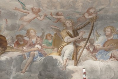 Angels, Musician Angels and Puttos (detail) by Isidoro Bianchi