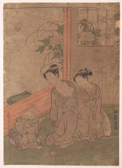 Mrs. Tō by Isoda Koryusai