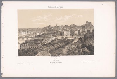 View of Laval from the Viaduct by Isodore Laurent Deroy