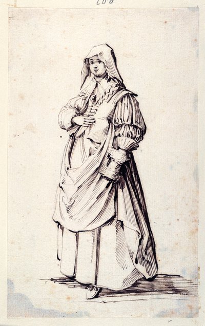 Female Figure by School Lebanese