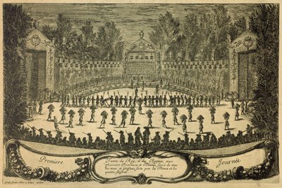 Festivities at Versailles by Israel Sylvestre