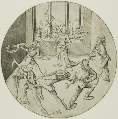 The Morris Dancers by Israhel van Meckenem the younger
