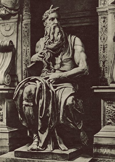 Church of St. Peter in Chains, Moses by Michelangelo by Italian Photographer
