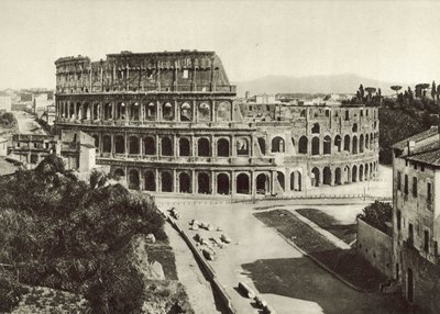 Flavian Amphitheatre or Coliseum by Italian Photographer
