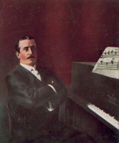 Giacomo Puccini, Italian composer by Italian Photographer