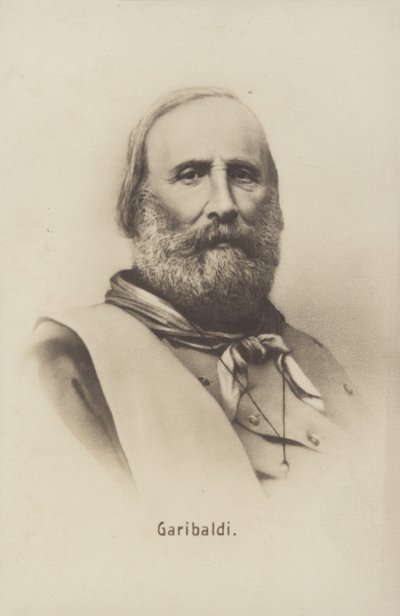 Giuseppe Garibaldi by Italian Photographer