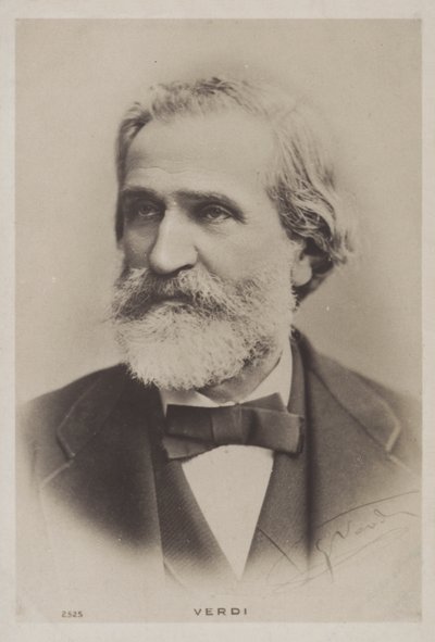 Giuseppe Verdi by Italian Photographer