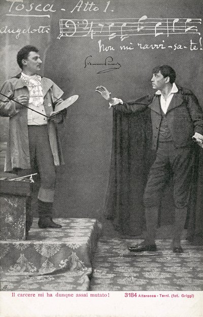 Scene from Tosca by Italian Photographer