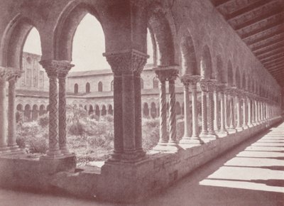 Sicily: The Cloisters, Monreale by Italian Photographer