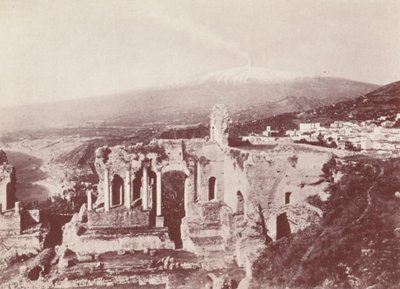 Sicily: The Greek Theatre, Taormina by Italian Photographer