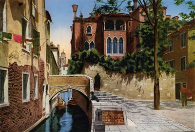 Venice: Rio San Gregorio by Italian Photographer