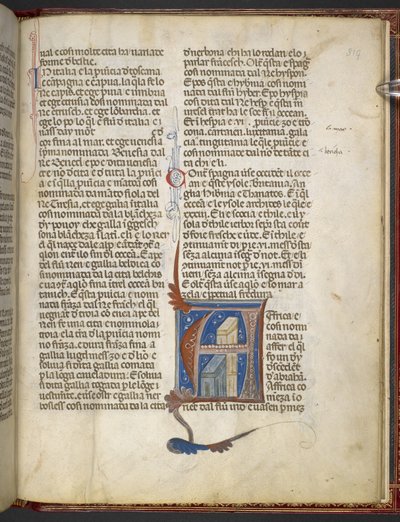 Bartholomaeus Anglicus, De Proprietatibus rerum (On the Properties of Things) by Italian School