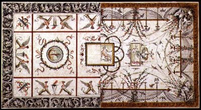 Alternate Designs for a Neo-Classical Ceiling by Italian School