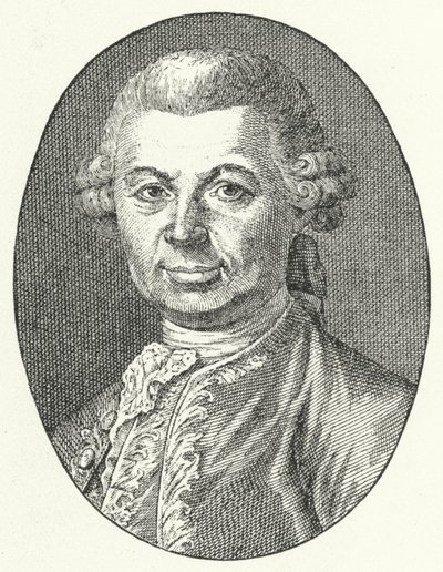 Carlo Gozzi, Italian Playwright (engraving) by Italian School