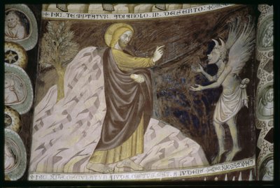 Christ is Tempted by the Devil in the Desert, Sant