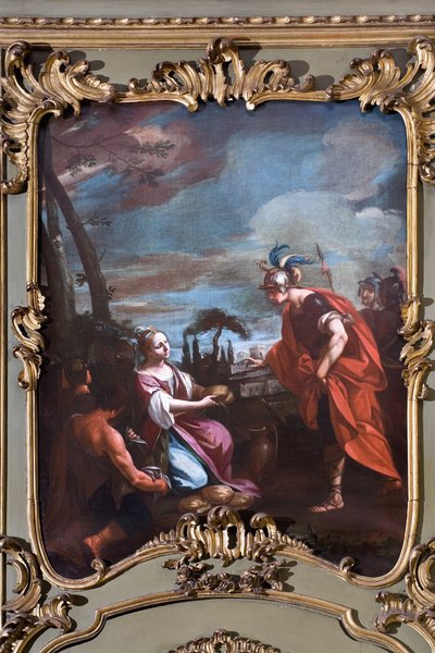 Elijah the Prophet and the Widow of Zarephath by Italian School