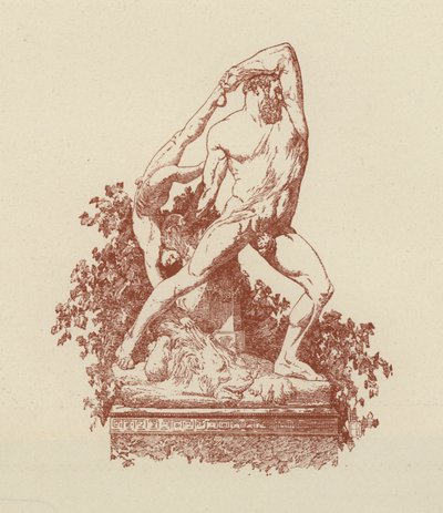 Hercules and Lichas by Canova by Italian School