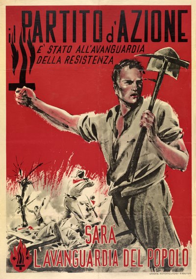 Italian Propaganda Poster 
