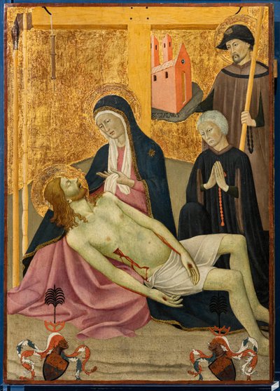 Lamentation with St. Sebaldus and the Client Peter Volckamer by Italian School