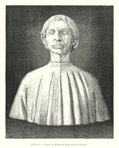 Machiavelli, after a Marble in the National Museum, Bargello by Italian School