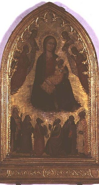 Madonna of Humility with Saints by Italian School