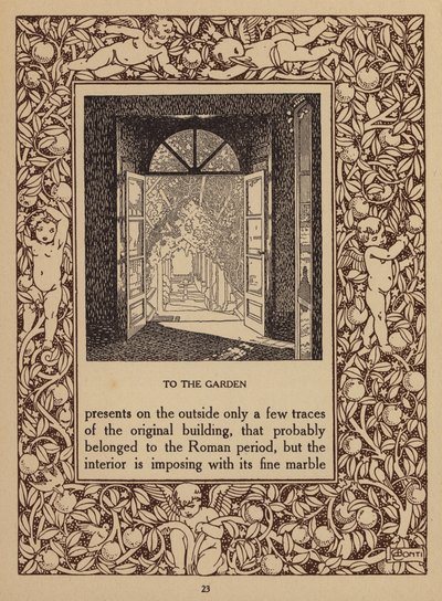 Page from Brochure for San Domenico Palace Hotel, Taormina by Italian School
