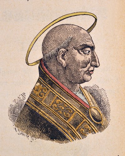 Portrait of Pope Callixtus I (217-222) by Italian School