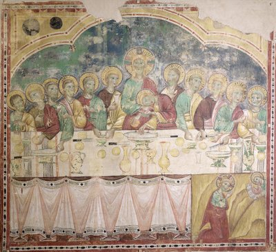 The Last Supper and the Agony in the Garden by Italian School