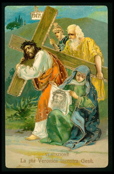 The Stations of the Cross (from a set of 14) by Italian School