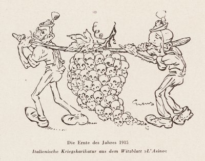 The Harvest of the Year 1915 by Italian School