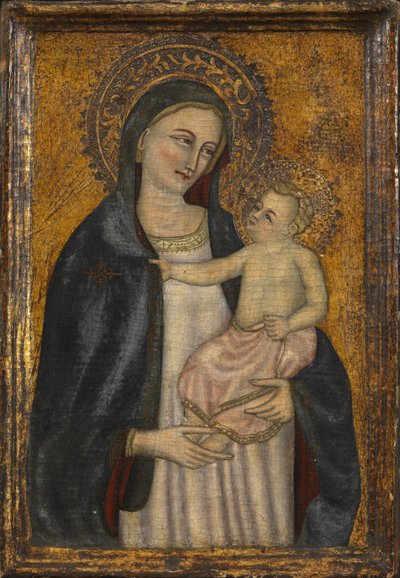 Virgin and Child, Forgery of a Work of c.1450 by Italian School