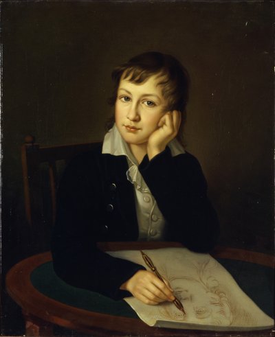 Portrait of Count Alexander Nikolayevich Mordvinov by Ivan Alexeevich Tyurin