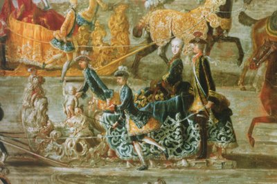 The Imperial Sleigh Ride: Detail of a Sleigh by J.C. Auerbach