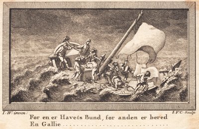 Peder Paars in Sea Distress by J.F. Clemens